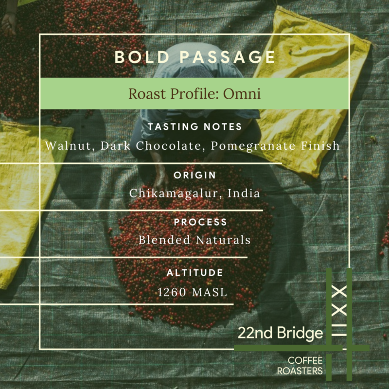 Bold Passage, bold coffee